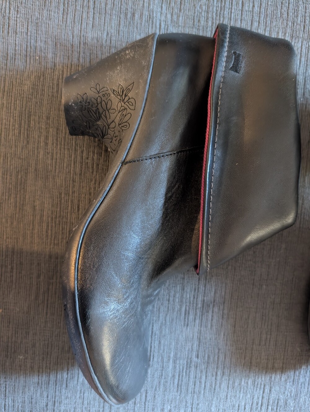 Vintage Camper Ankle Boots Y2K